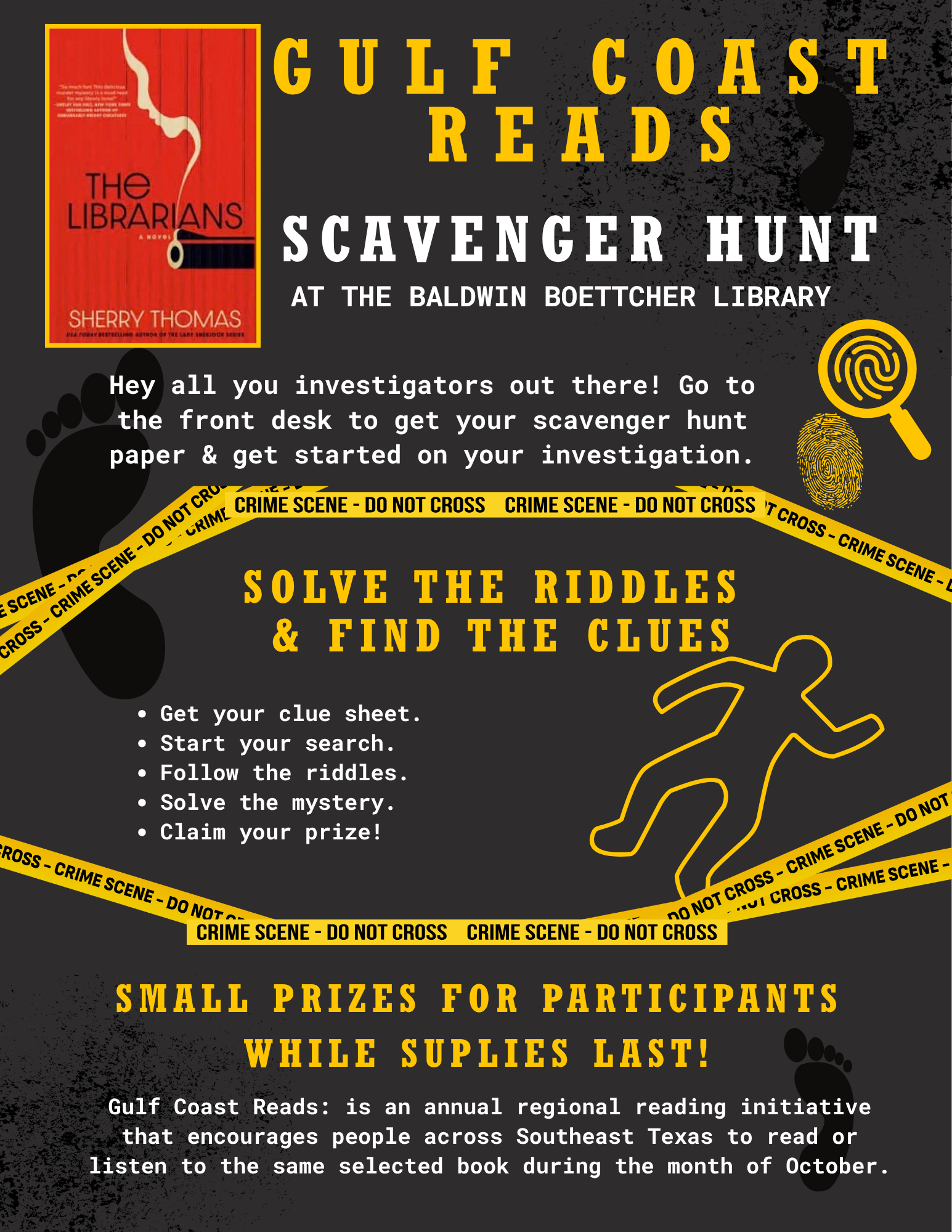 Gulf Coast Reads: Scavenger Hunt