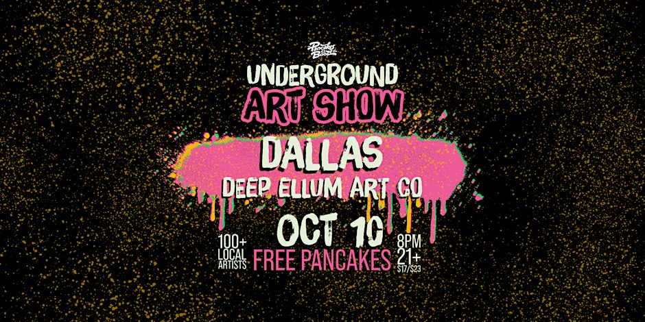 The Dallas Pancakes & Booze Art Show
