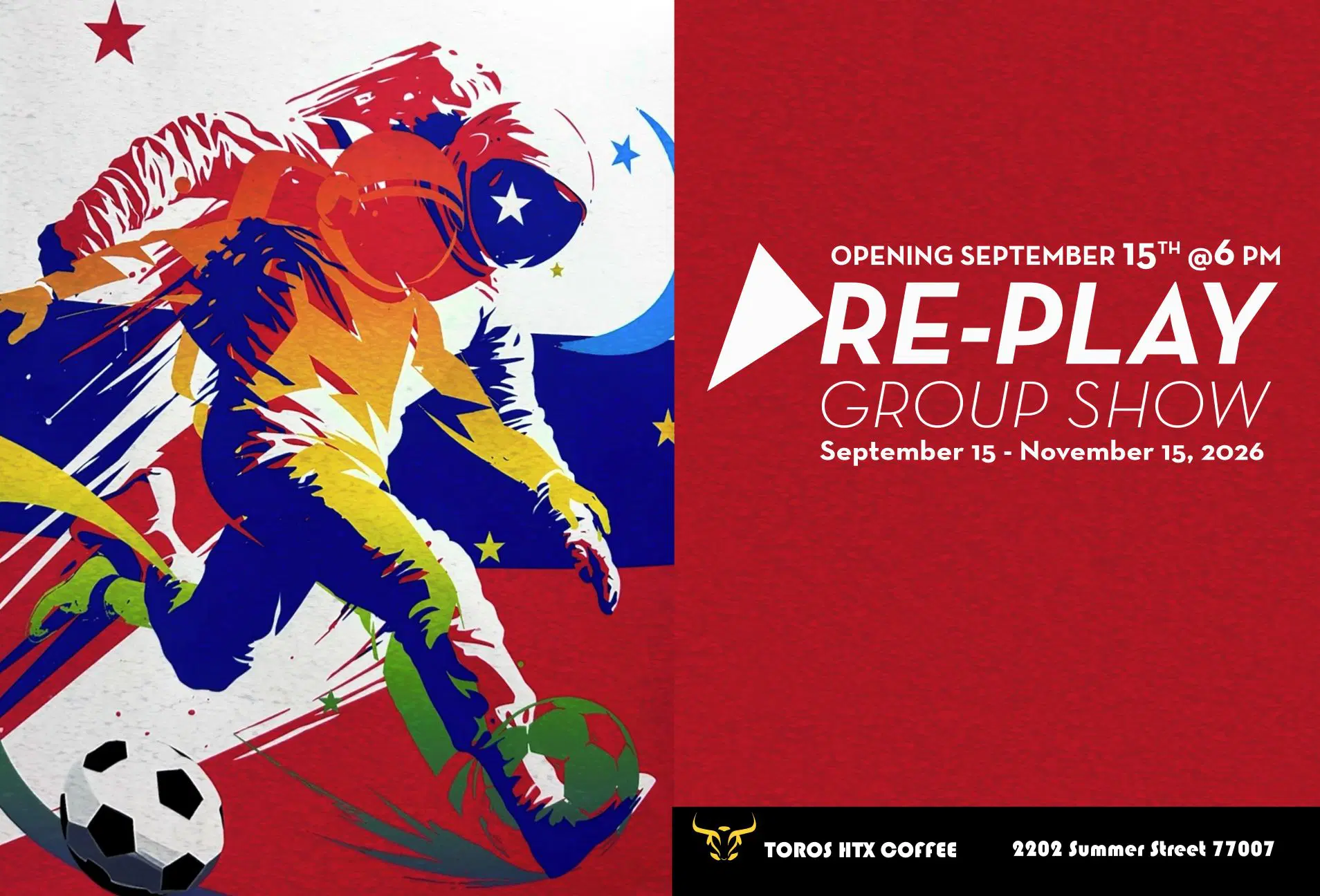 Re-Play: An Exhibition of Soccer, Color, and Motion