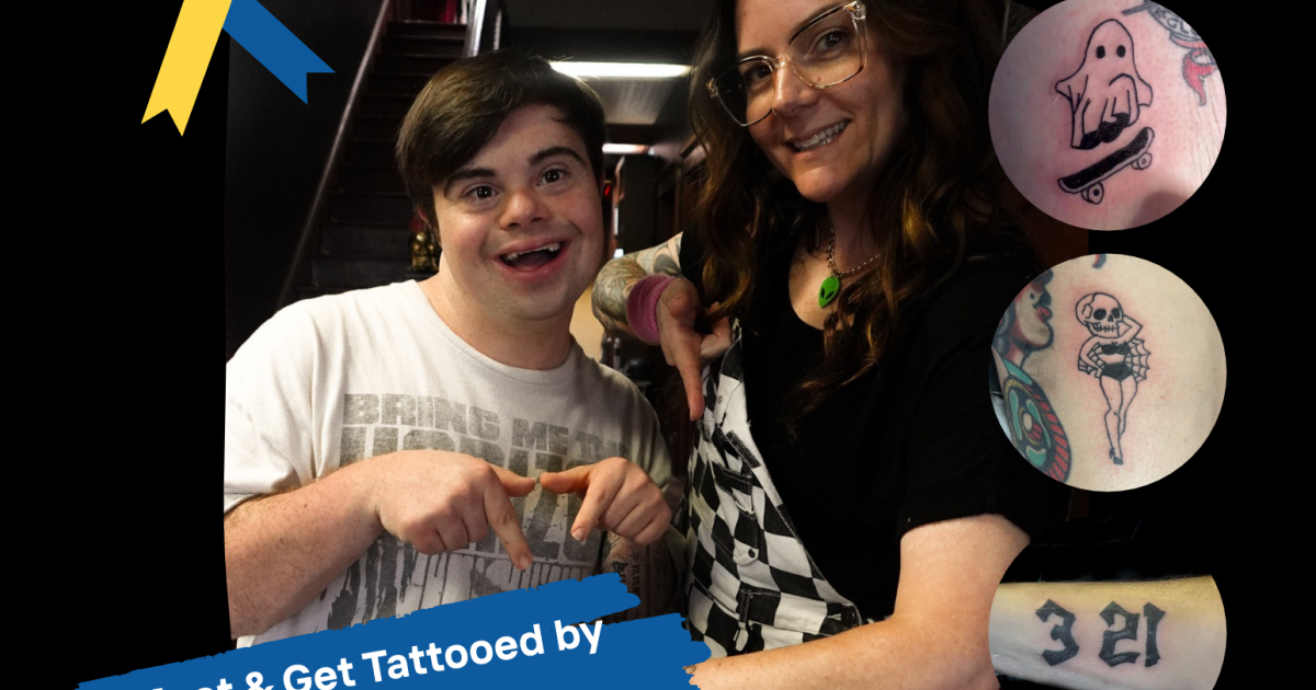 Down Syndrome Awareness Tattoo Party