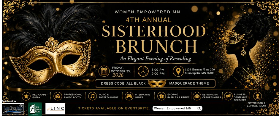 4th Annual Sisterhood Brunch: An Elegant Evening of Revealing