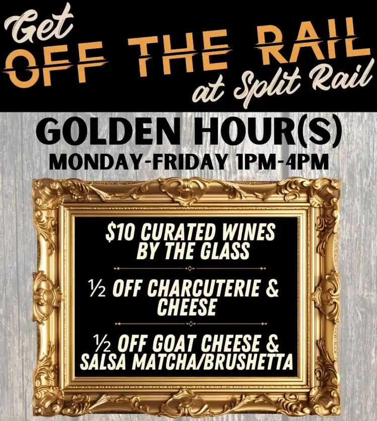 Golden Hour(s) at Split Rail Winery!