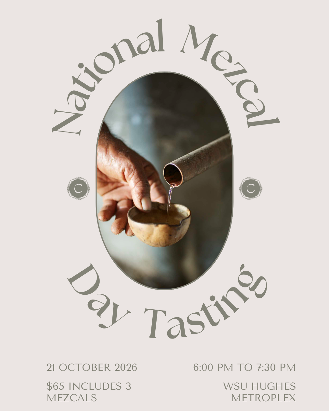 National Mezcal Day Tasting October 21st
