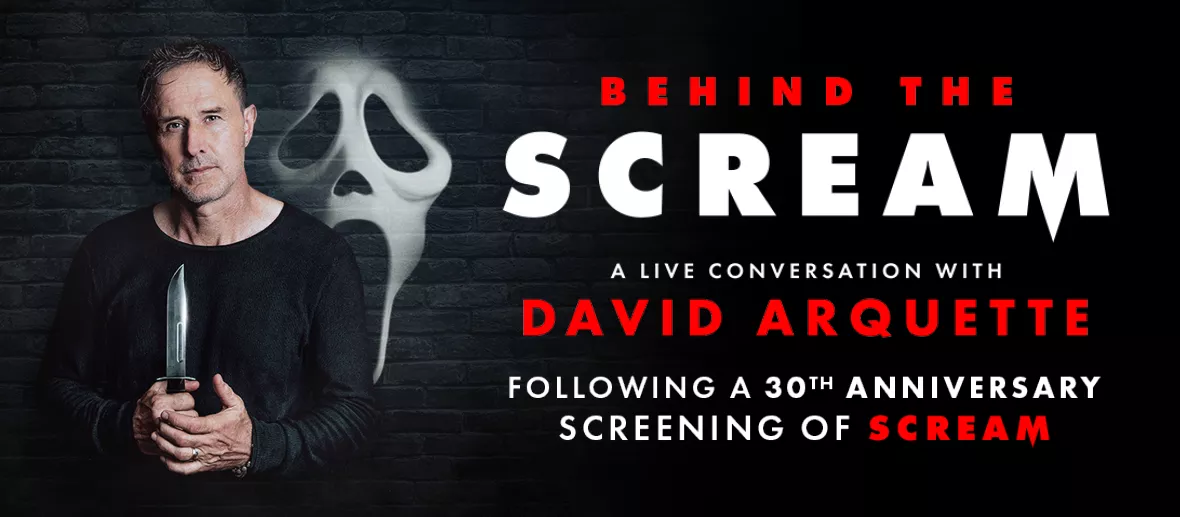 Behind the Scream: A Live Conversation with David Arquette