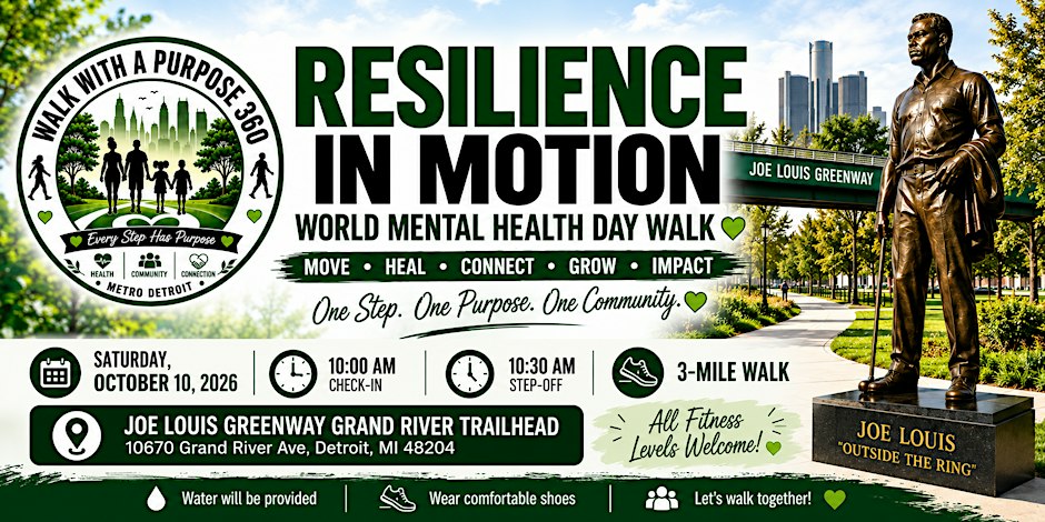 Walk With A Purpose 360: Walk for Mental Health