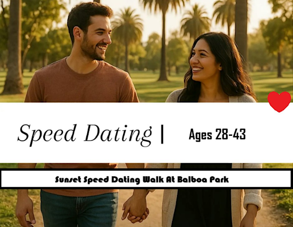 Sunset Speed Dating Walk | Ages 28-43 [ONLY 3 MEN'S TICKETS LEFT]