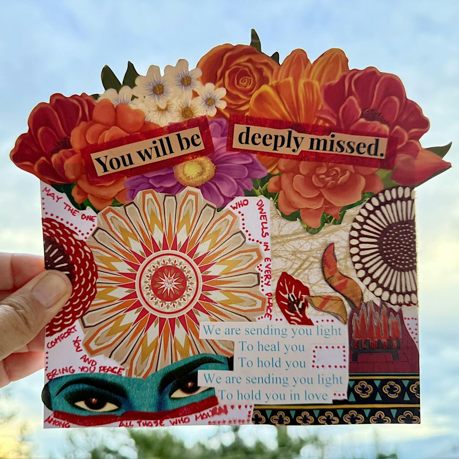 "Grief in Full Color": Creative Collage Workshop