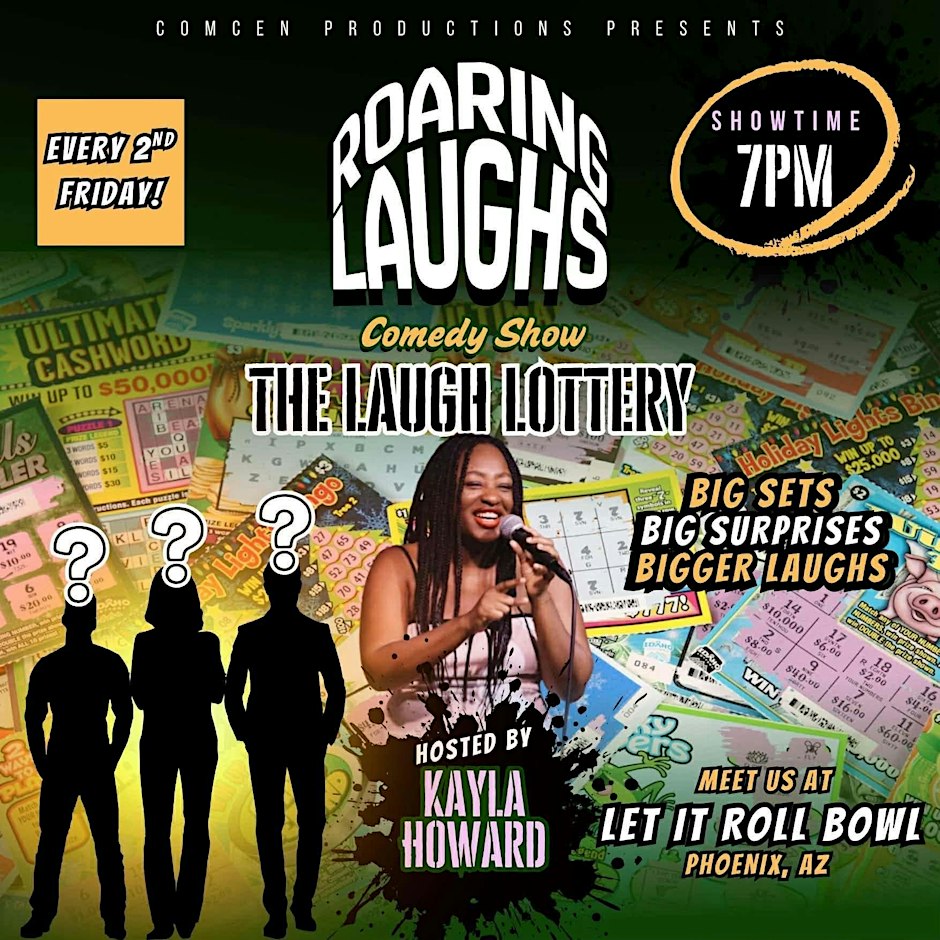 Roaring Laughs Comedy Show: The Laugh Lottery