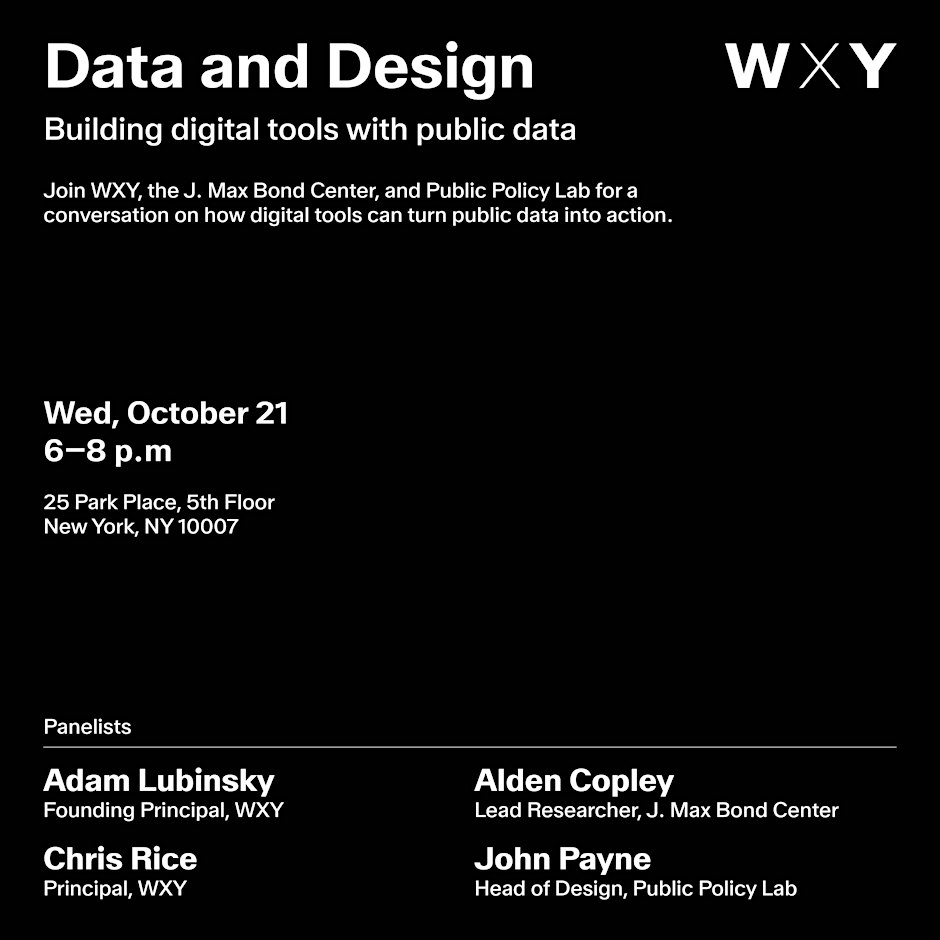 Data and Design: Building digital tools with public data
