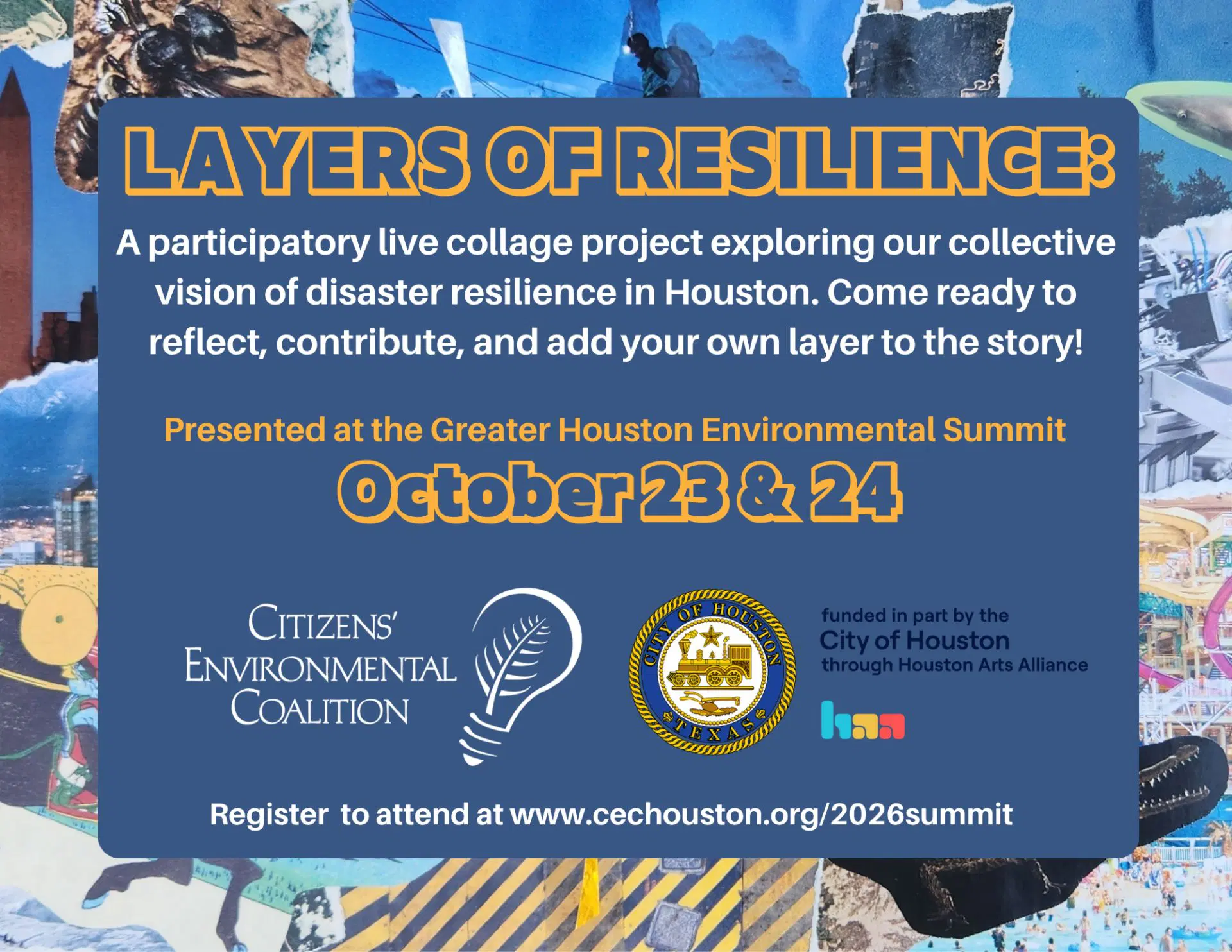 Layers of Resilience: A Participatory Artwork Exploring Houston’s Collective Vision for Disaster Resilience