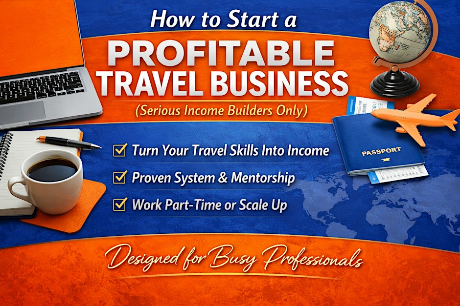 Start a Profitable Travel Business (COLUMBUS, OHIO)No Experience Needed