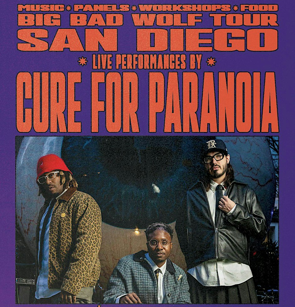STUDIO SESSIONS presents CURE FOR PARANOIA
