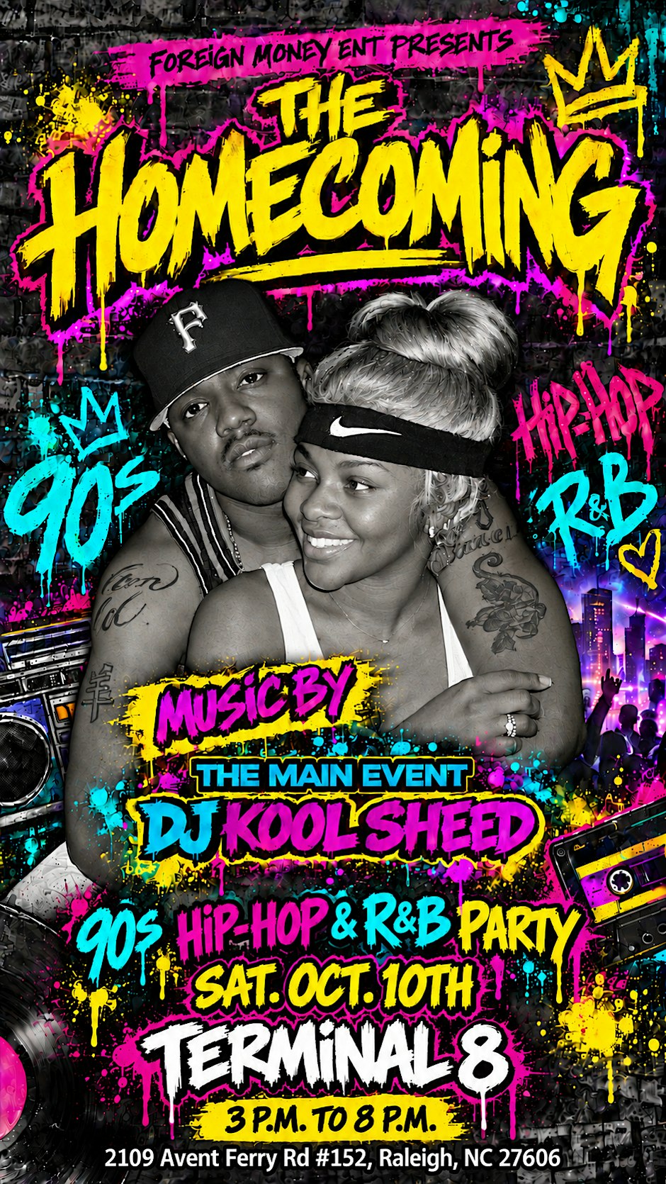 Homecoming : The 90s Hip-Hop R&B Day Party
