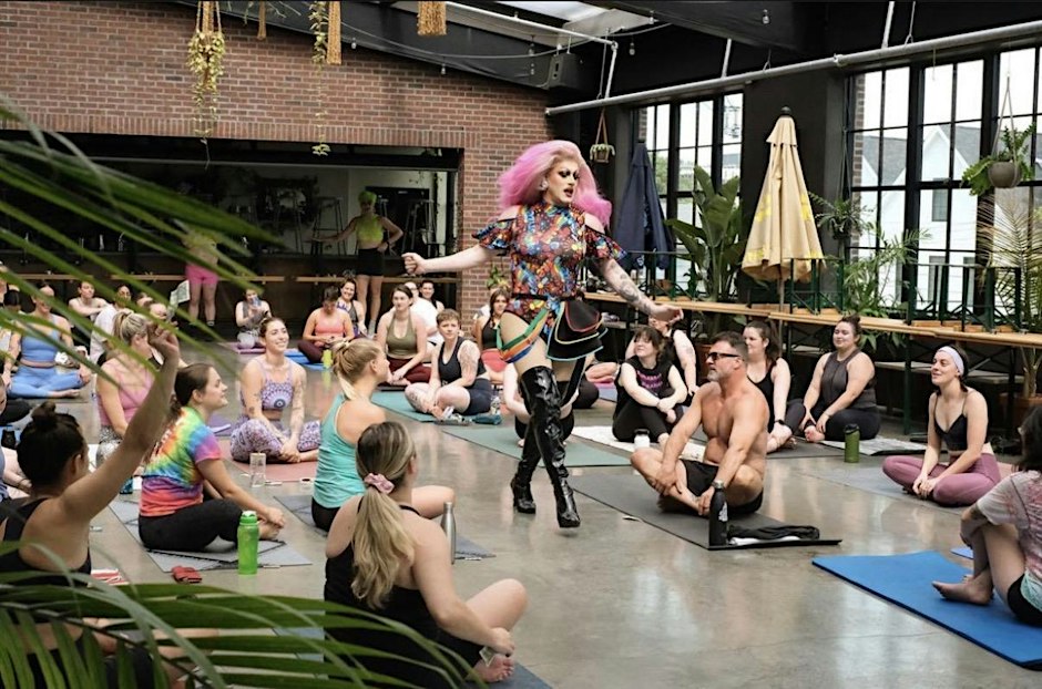 HALLOWEEN DRAG + YOGA