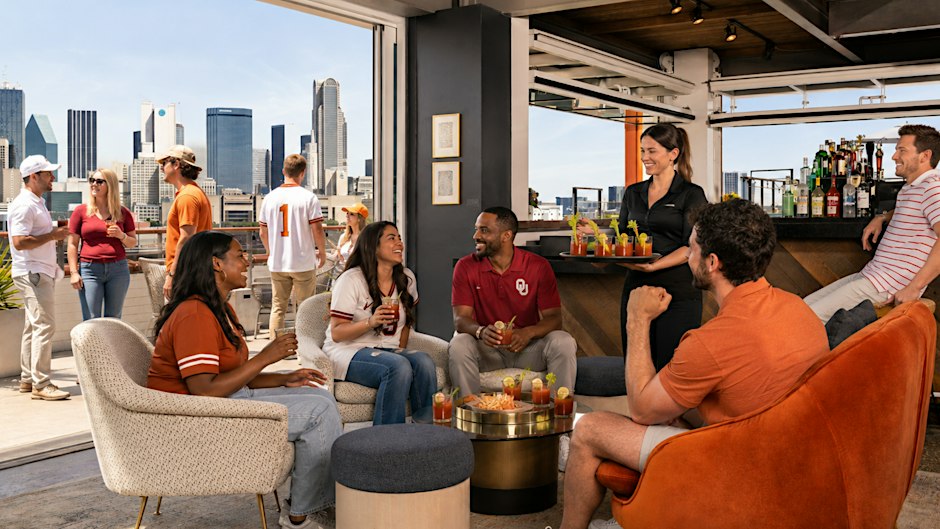 Texas vs. OU Watch Party at Gallery Rooftop Lounge