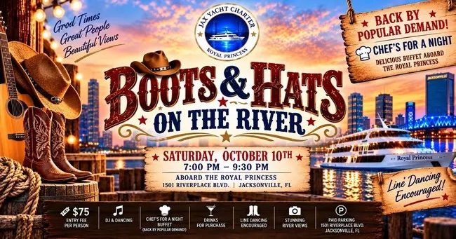 Boots and Hats on the River