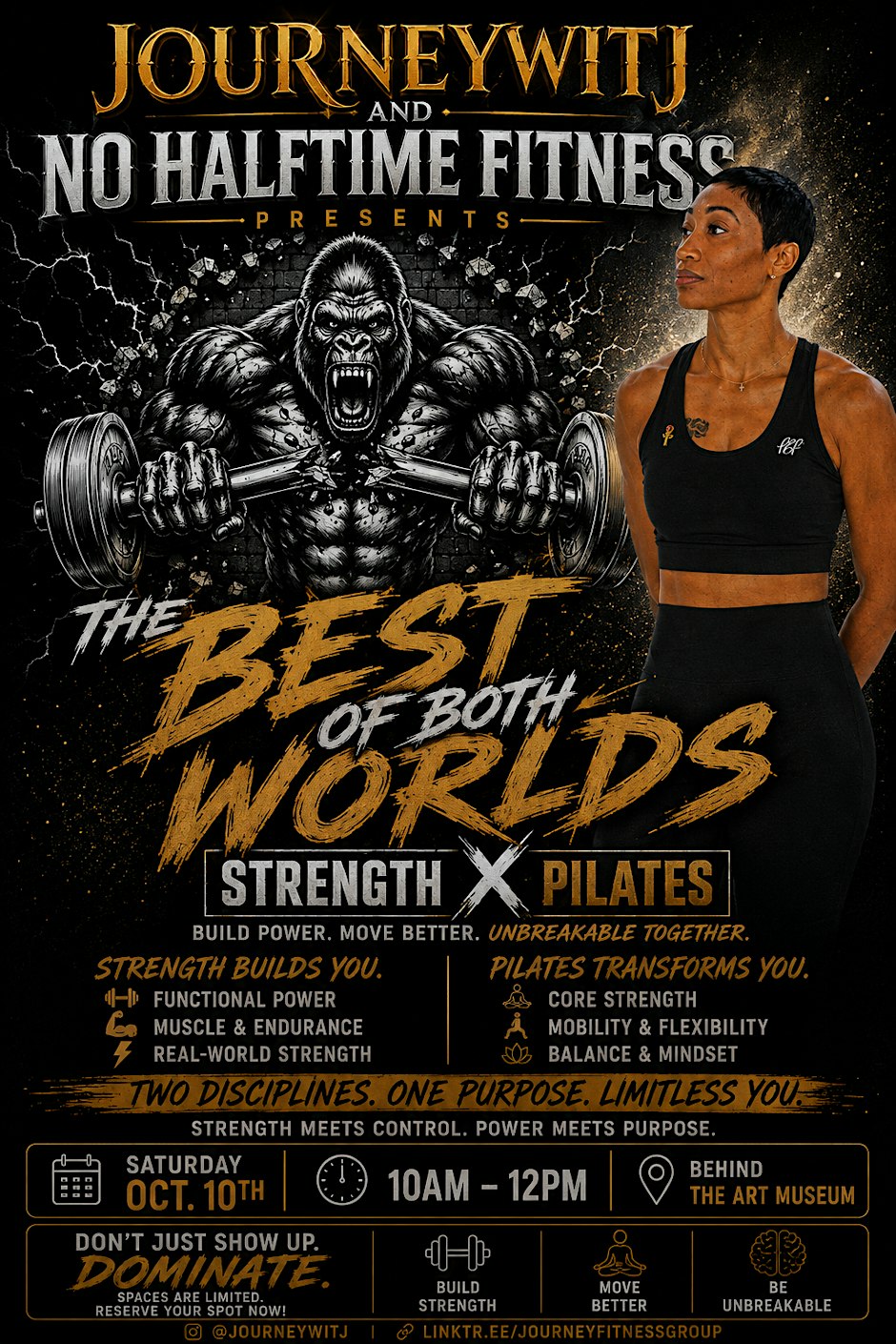 The Best Of Both Worlds - Strength X Pilates Class