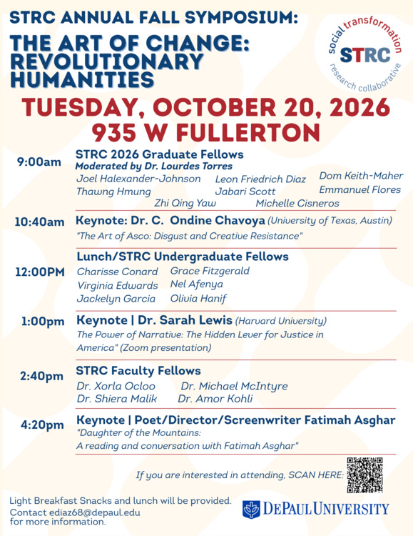 STRC Symposium: The Art of Change: Revolutionary Humanities