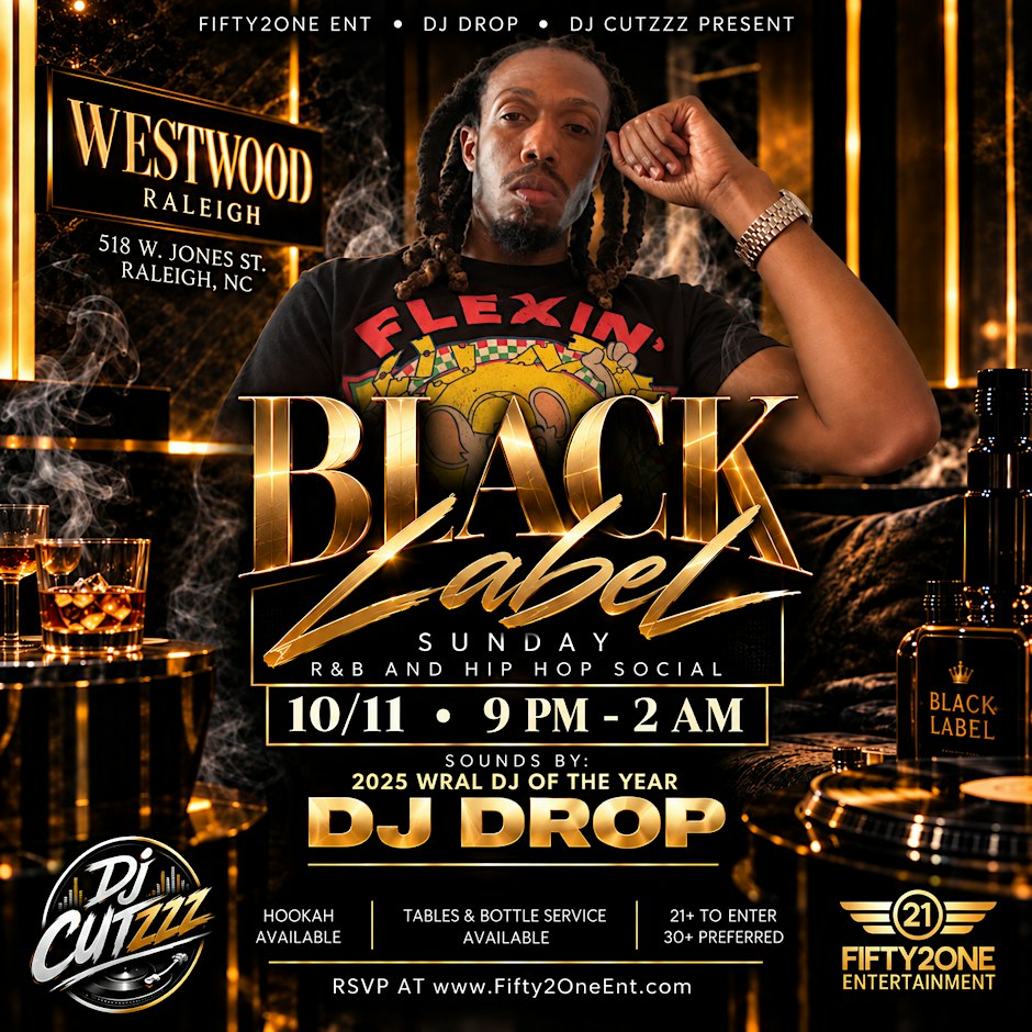 WESTWOOD Black Label Sundays: R&B & Hip-Hop Social
