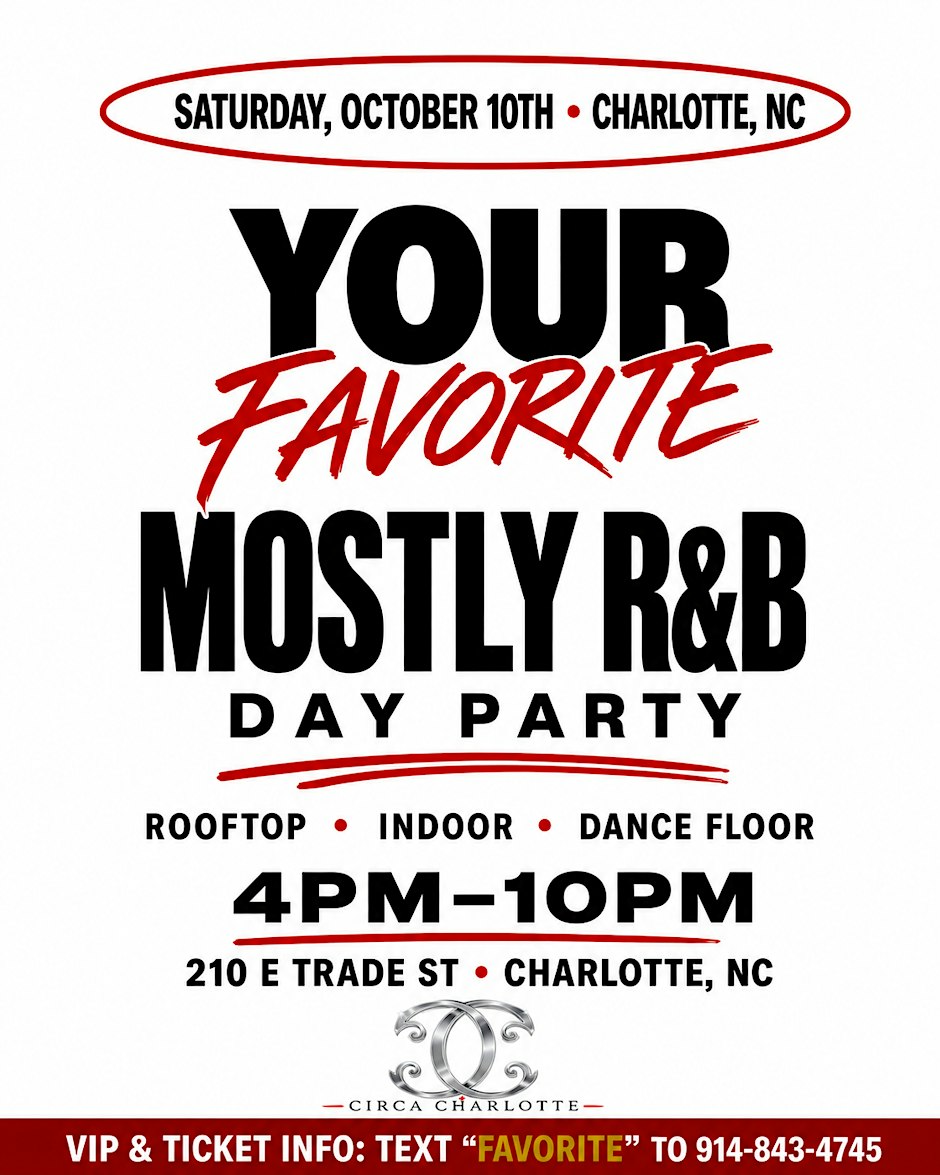 YOUR FAVORITE MOSTLY R&B DAY PARTY